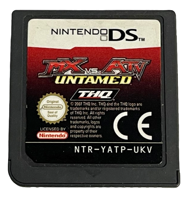MX Vs ATV Untamed Nintendo DS 2DS 3DS Game *Cartridge Only* (Pre-Owned)