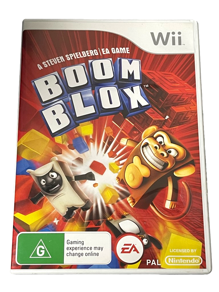 Boom Blox Nintendo Wii PAL *Complete* Wii U Compatible (Preowned)