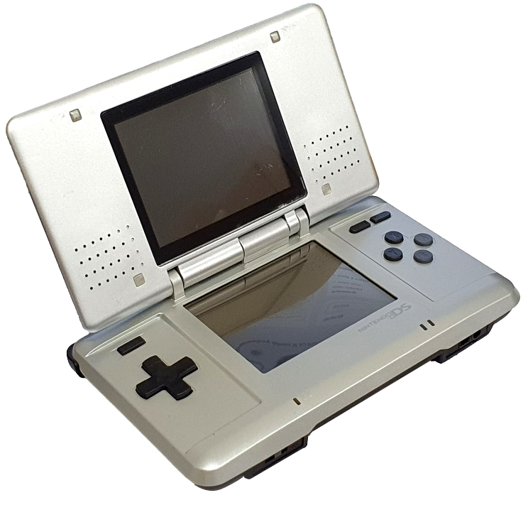 Nintendo DS Original Phat NTR-001 Silver Console Boxed