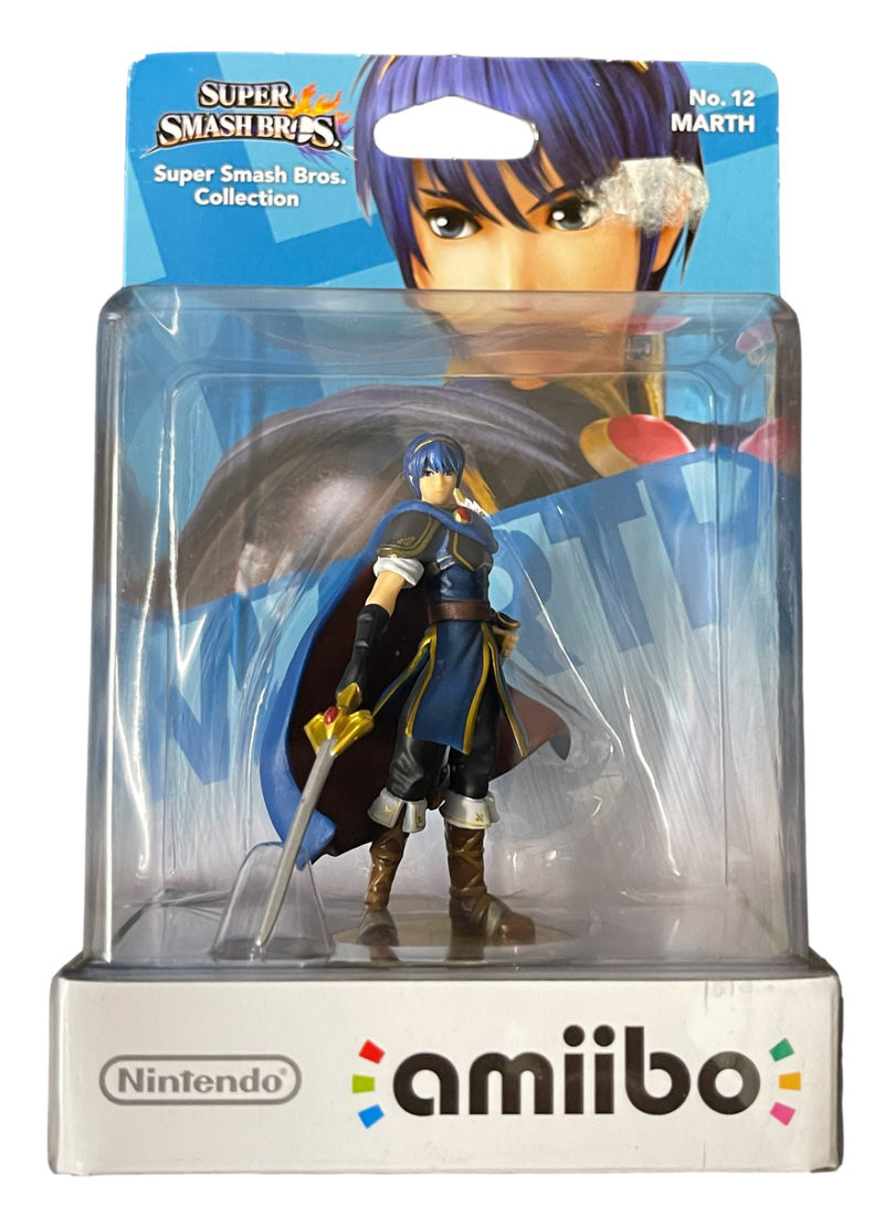 Super Smash Bros Collection N0.12 Marth Nintendo Amiibo - Games We Played