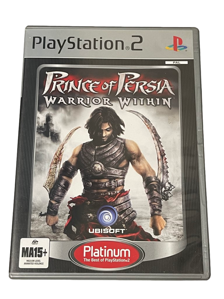 Prince of Persia Warrior Within PS2 (Platinum) PAL *Complete* (Preowned)