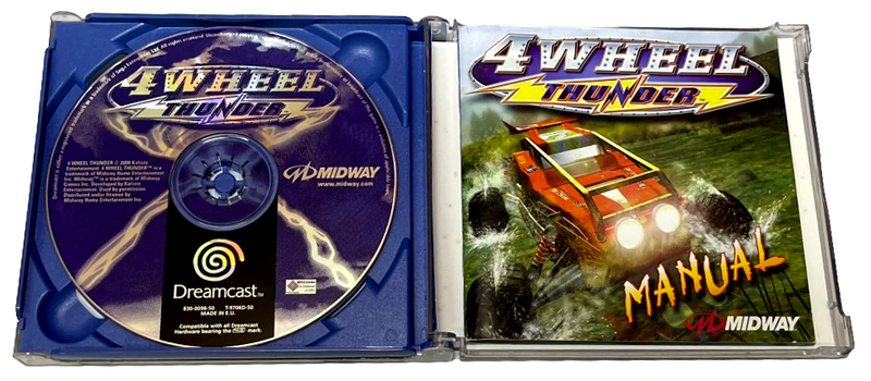 4 Wheel Thunder Sega Dreamcast PAL *Complete* (Preowned)