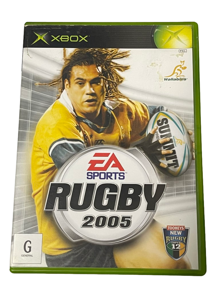 Rugby 2005 Xbox Original PAL  *No Manual* (Preowned)