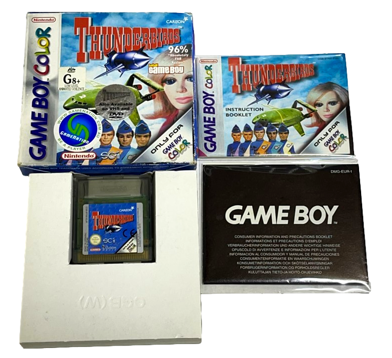 Thunderbirds Nintendo Gameboy Boxed *Complete* (Preowned)