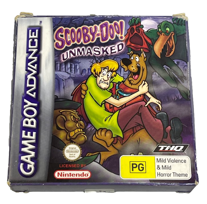 Scooby Doo Unmasked Nintendo Gameboy Advance GBA *Complete* Boxed (Preowned)