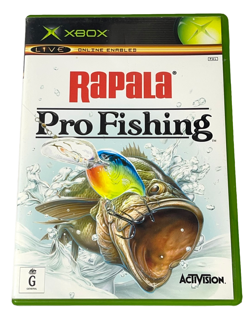 Rapala Pro Fishing XBOX PAL  *Complete* (Pre-Owned)