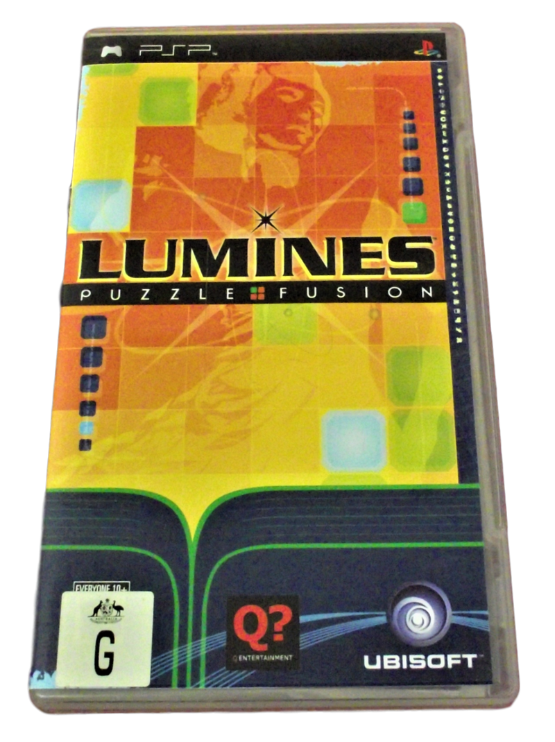 Lumines Puzzle Fusion Sony PSP Game (Pre-Owned)