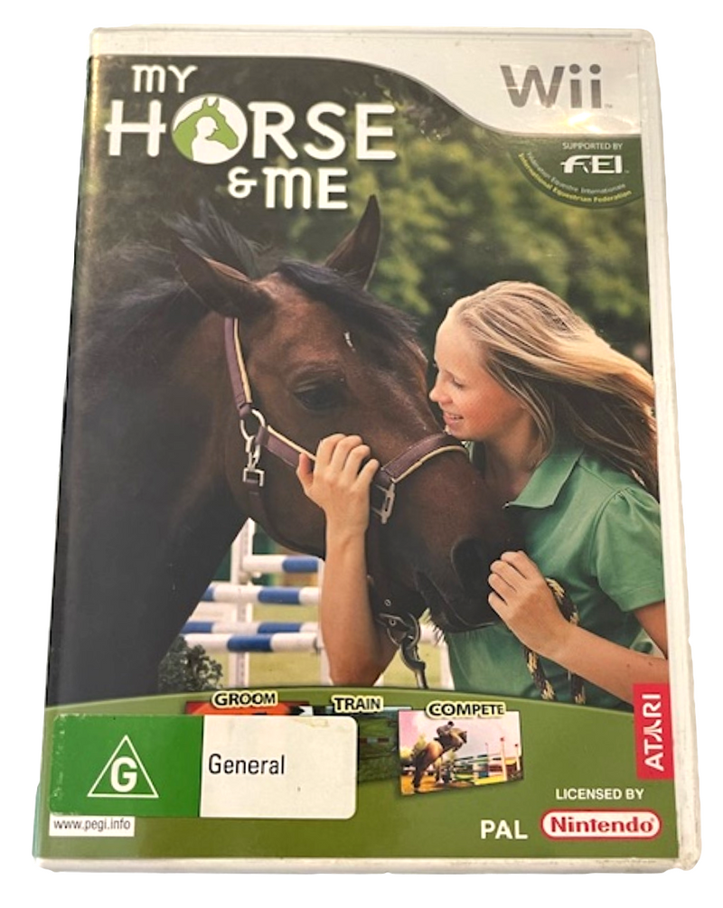 My Horse & Me Nintendo Wii PAL *Complete* Wii U Compatible (Preowned)