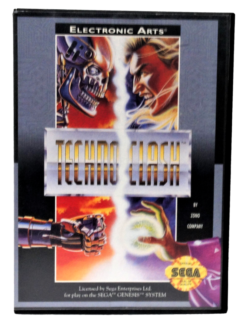 Techno Clash Sega Mega Drive *Complete* (Pre-Owned)