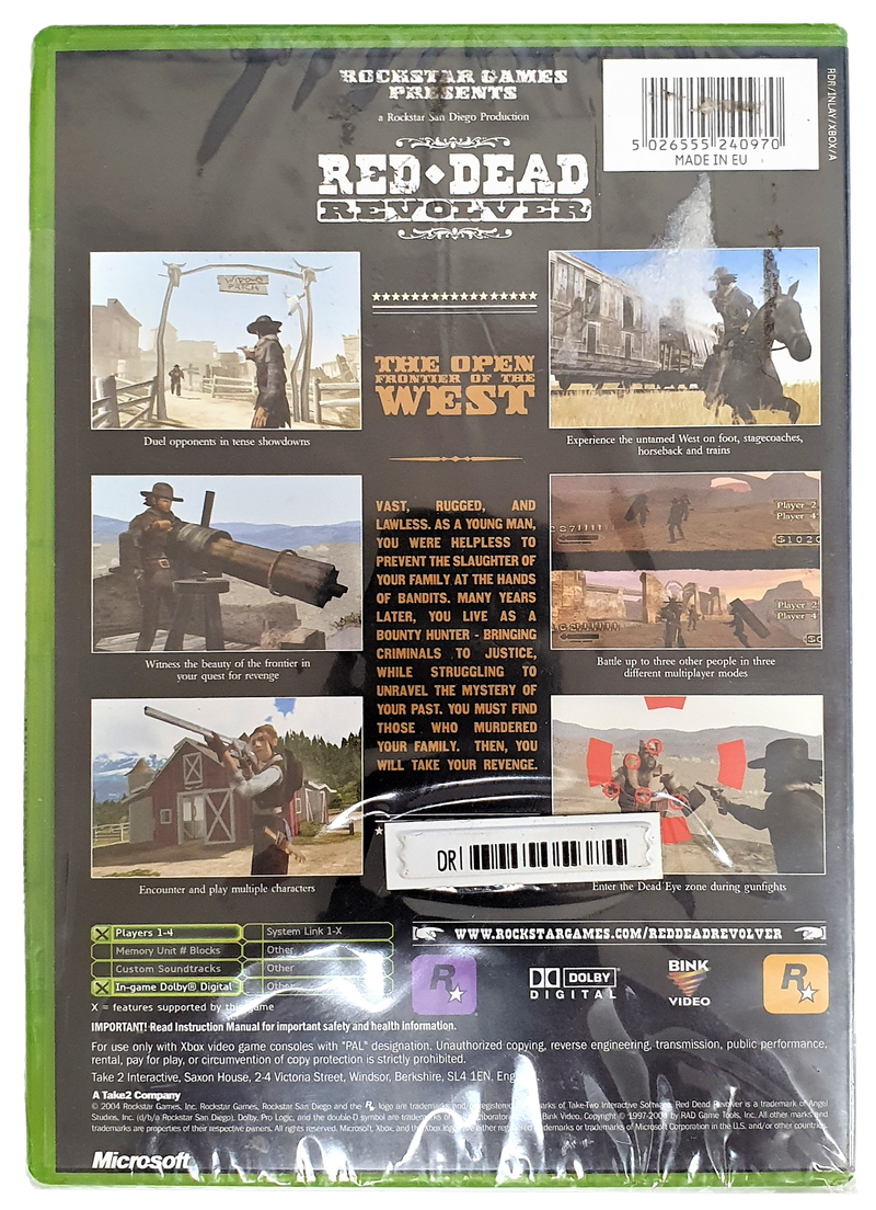 Red Dead Redemption 2 Xbox One Brand New Factory Sealed