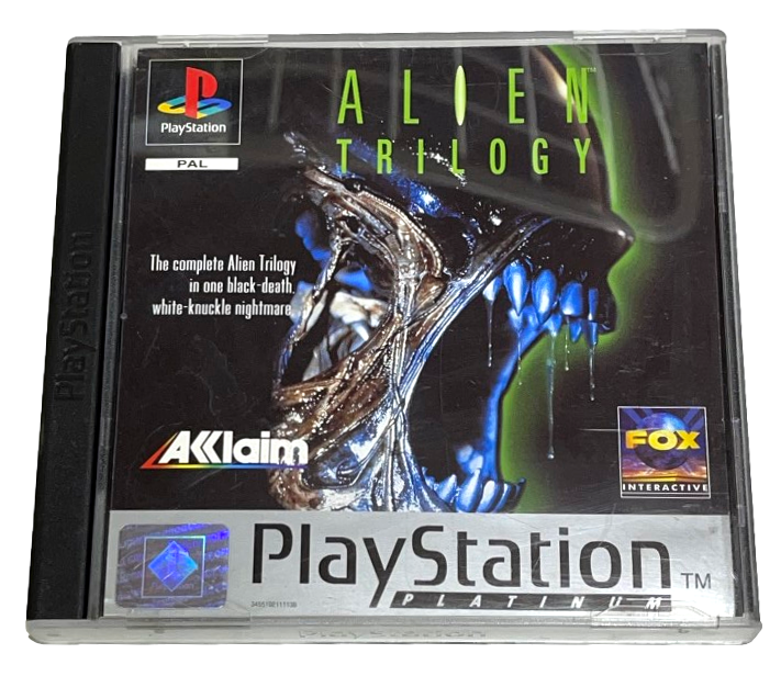 Alien Trilogy PS1 PS2 PS3 (Platinum) PAL *Complete* (Preowned)