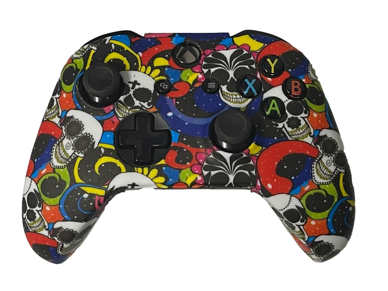 Silicone Cover For XBOX ONE Controller Skin Large Sugar Skulls