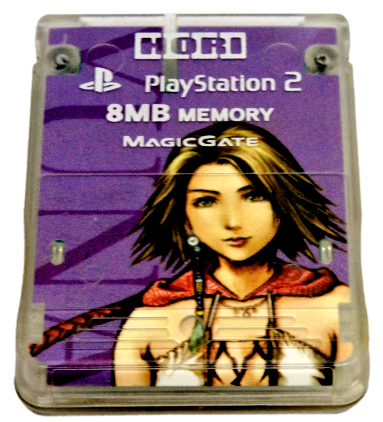 Hori Magic Gate PS2 Memory Card Final Fantasy X-2 Yuna 8MB (Preowned)
