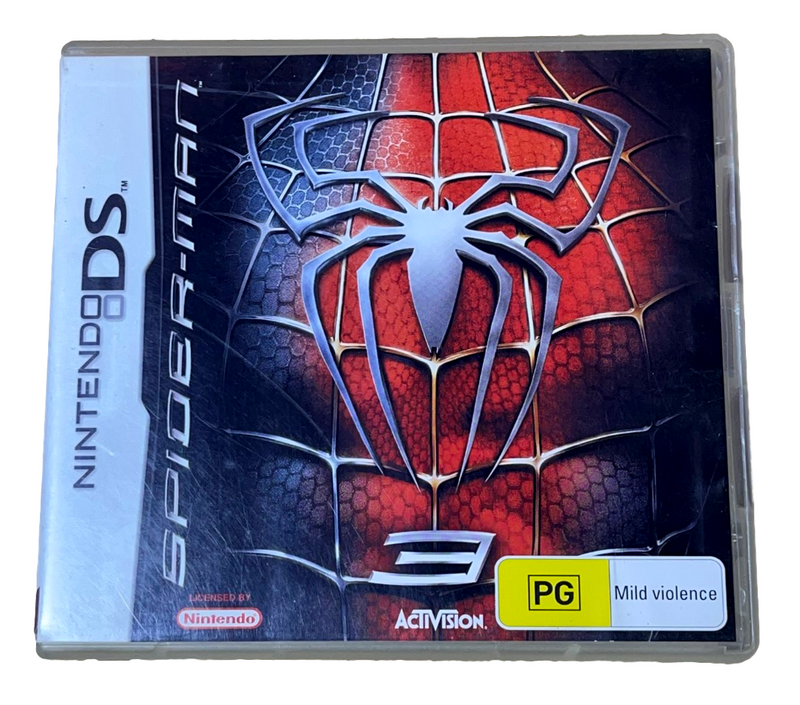 Spiderman 3 DS 2DS 3DS Game *No Manual* (Pre-Owned)