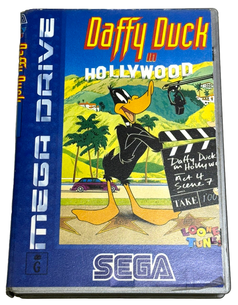 Daffy Duck in Hollywood Sega Mega Drive PAL *Complete* Silver Version (Preowned)
