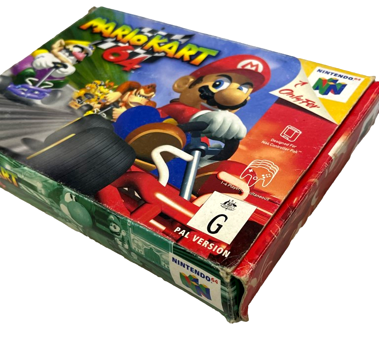 Mario Kart Nintendo 64 N64 Boxed PAL *Complete*