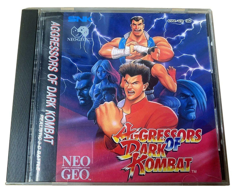 Aggressors of Dark Kombat SNK Neo Geo CD Game NGCD-008E (Pre-Owned)