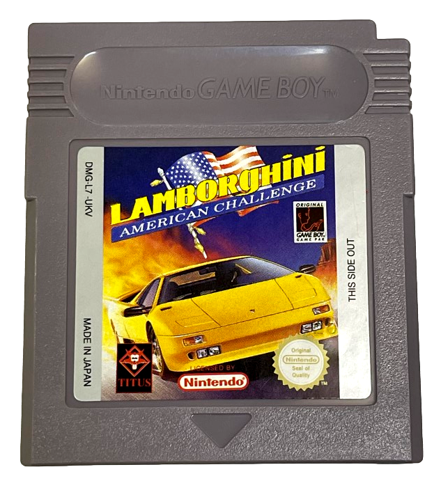 Lamborghini American Challenge Nintendo Gameboy *Complete* Boxed (Preowned)