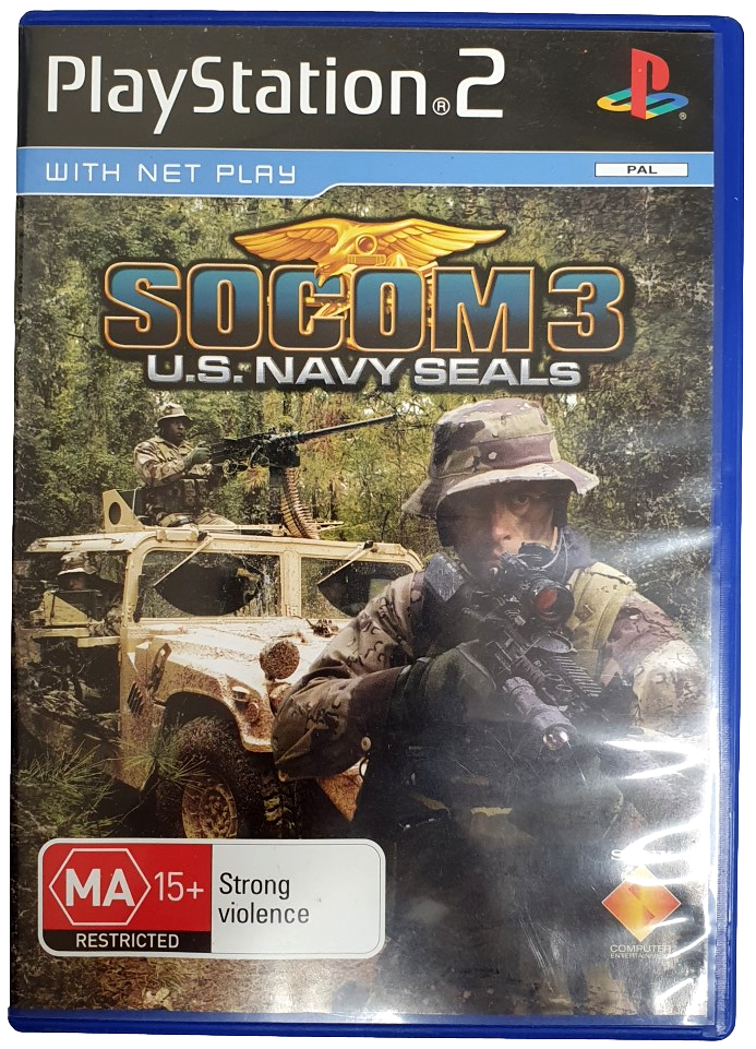 SOCOM 3 U..S Navy Seals PS2 PAL *Complete* Playstation 2