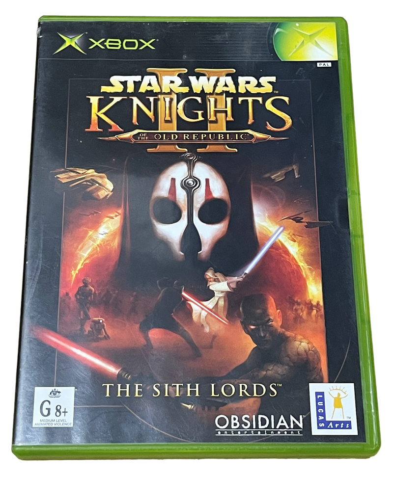 Star Wars Knights of the Old Republic II KOTOR2 XBOX Original PAL *Complete* (Preowned) - Games We Played