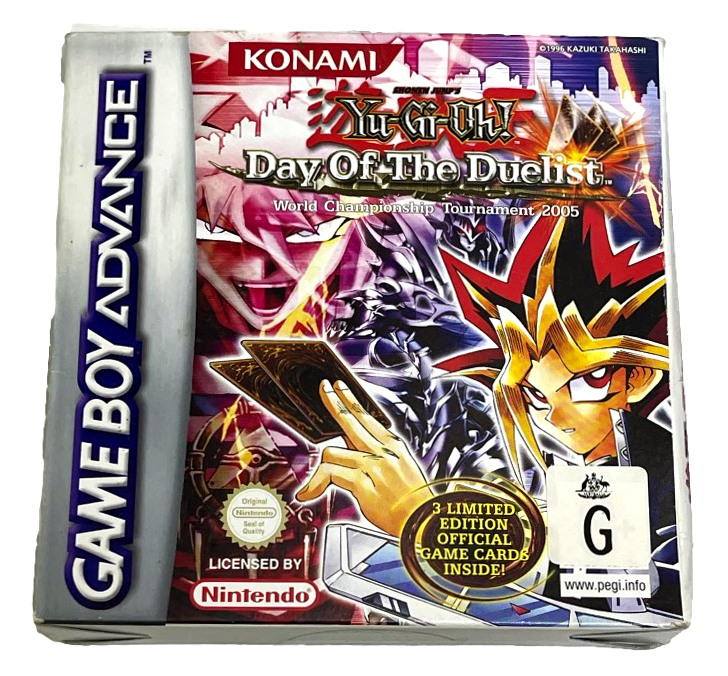 Yu Gi Oh Day of the Duelist Nintendo Gameboy Advance GBA *Complete* Boxed (Preowned)