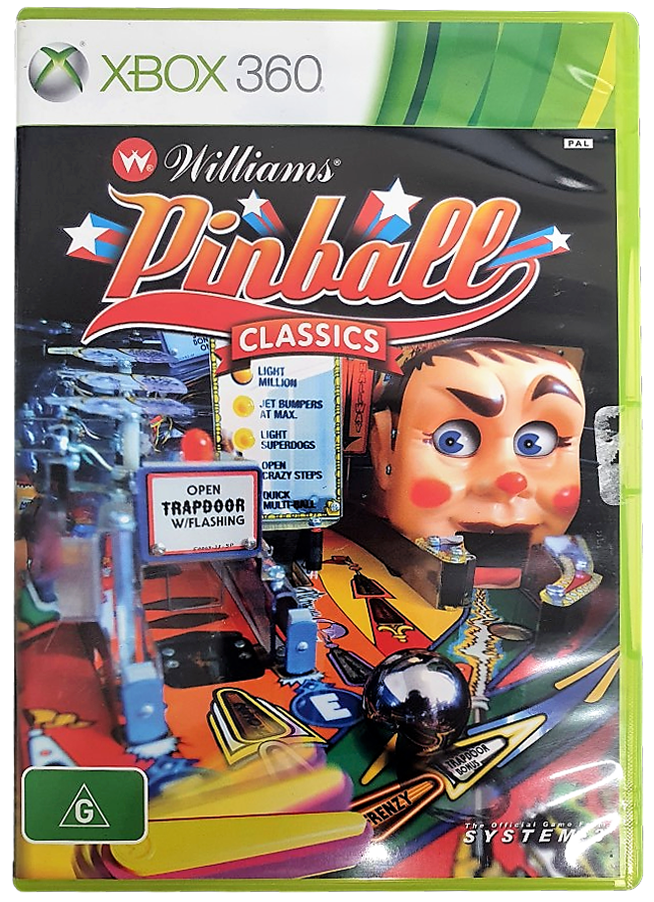 Wlliams Pinball Classics  XBOX 360 PAL XBOX360 (Pre-Owned)