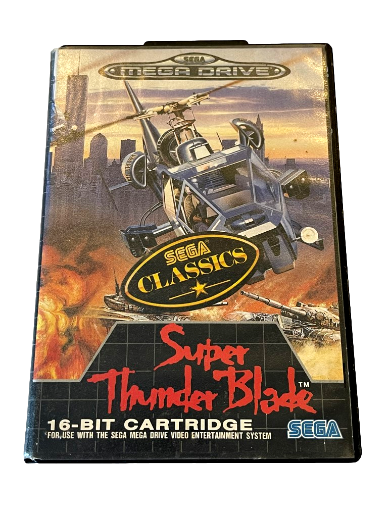 Super Thunder Blade Sega Mega Drive *No Manual* (Pre-Owned)