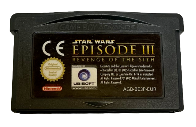 Star Wars Episode III Revenge of the Sith Nintendo Gameboy Advance GBA *Complete* Boxed (Preowned)