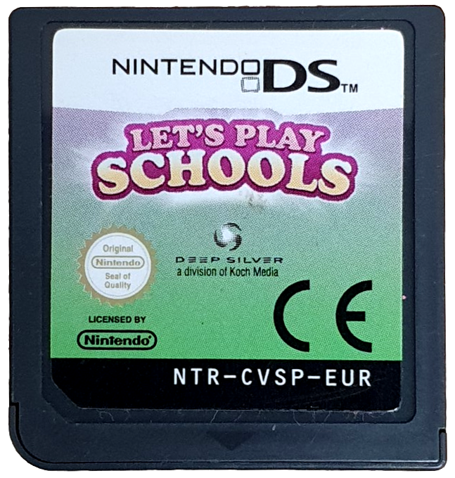 Let's Play Schools DS 2DS 3DS Game *Cartridge Only* (Pre-Owned)