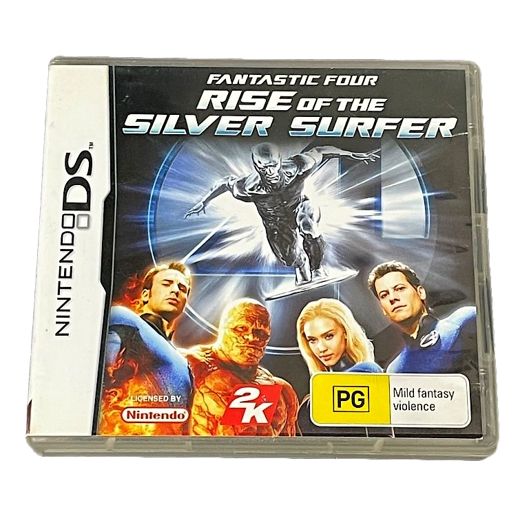 Fantastic Four Rise of the Silver Surfer Nintendo DS 2DS 3DS Game *Complete* (Pre-Owned)