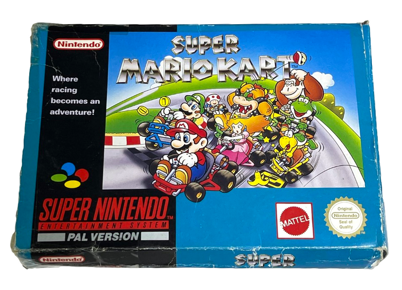 Super Mario Kart Nintendo SNES Boxed PAL *Complete*