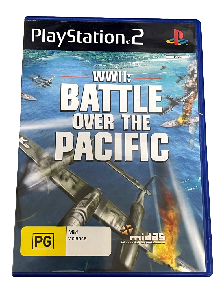 WWII Battle Over The Pacific PS2 PAL *No Manual* (Preowned)