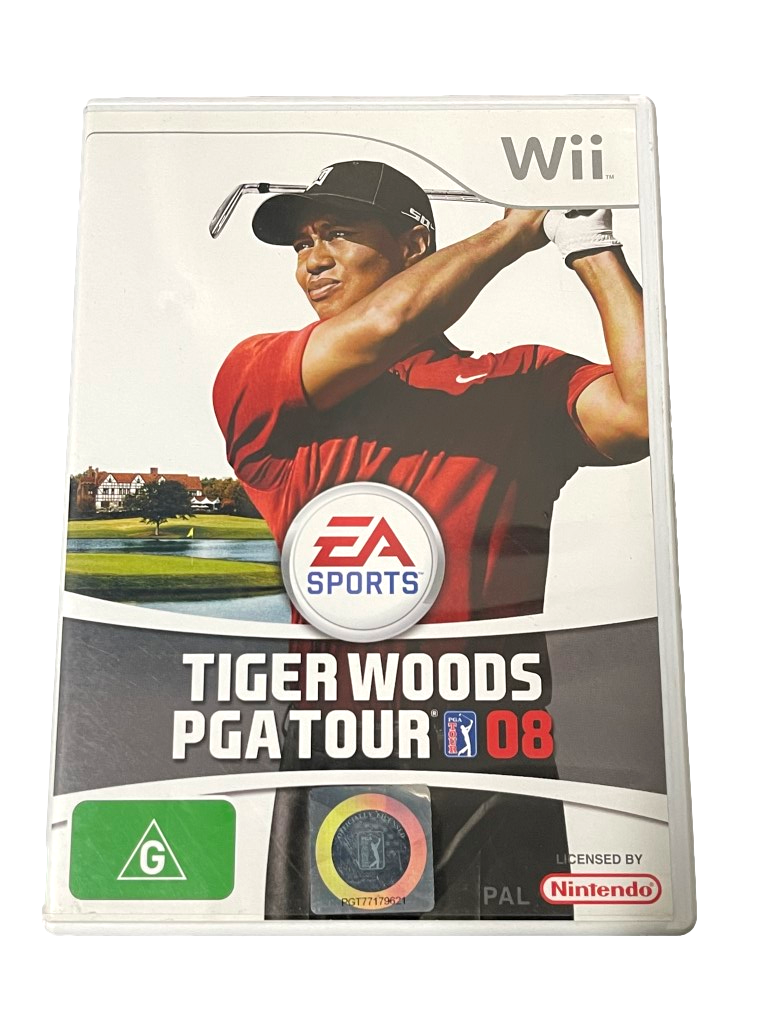 Tiger Woods PGA Tour 08 Nintendo Wii PAL *Complete* (Pre-Owned)