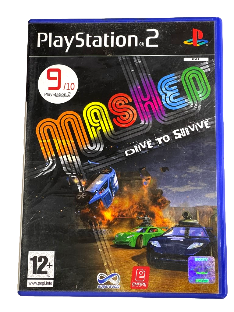Mashed Drive to Survive PS2 PAL *No Manual* (Preowned)