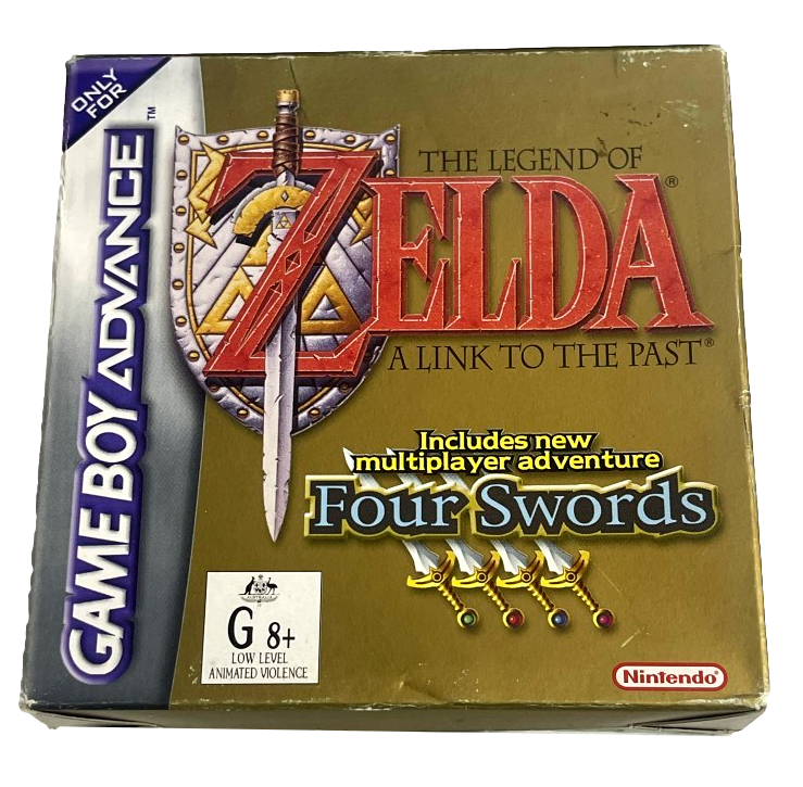 The Legend of Zelda Four Swords Gameboy Advanced GBA *Manual* Boxed (Pre-Owned)