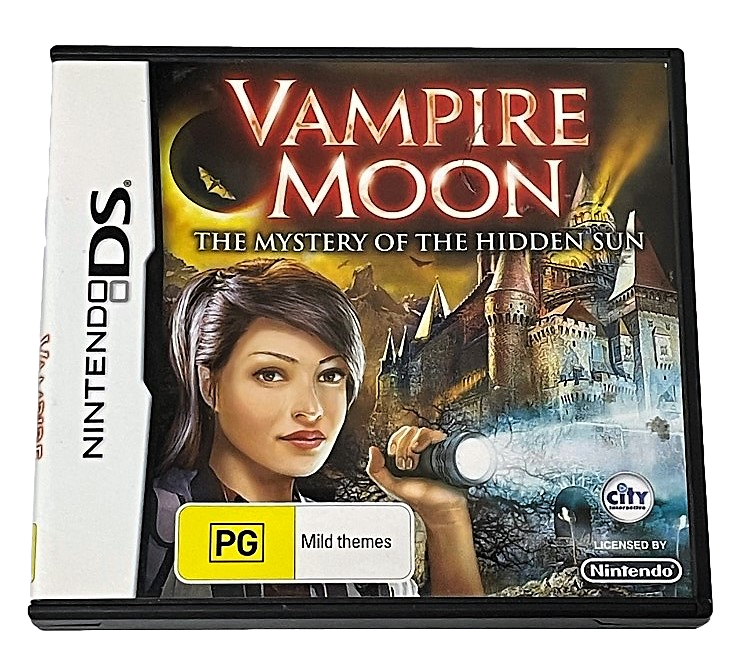 Vampire Moon: The Mystery of the Hidden Sun Nintendo DS 2DS 3DS Game (Pre-Owned)
