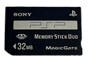 Genuine Sony 32mb Sony PSP Memory Stick Pro Duo Memory Card (Preowned)