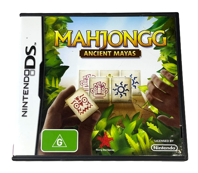 Mahjongg Ancient Mayas DS 2DS 3DS Game *Complete* (Pre-Owned)