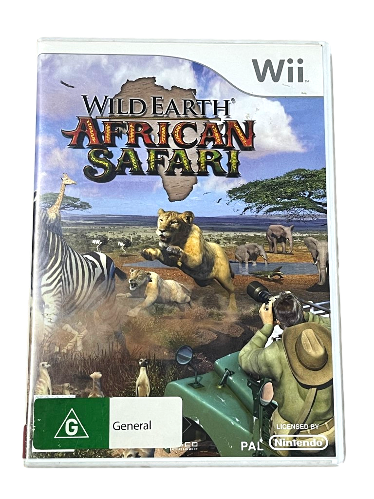 Wild Earth African Safari Nintendo Wii PAL *Complete* Wii U Compatible (Pre-Owned)