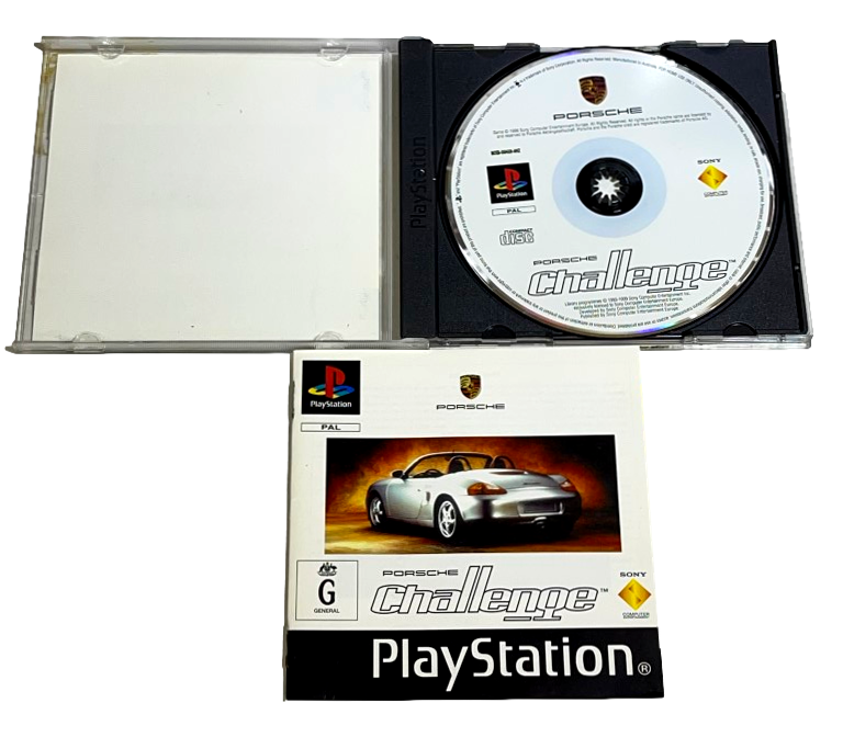 Porsche Challenge PS1 PS2 PS3 PAL *Complete* (Preowned)
