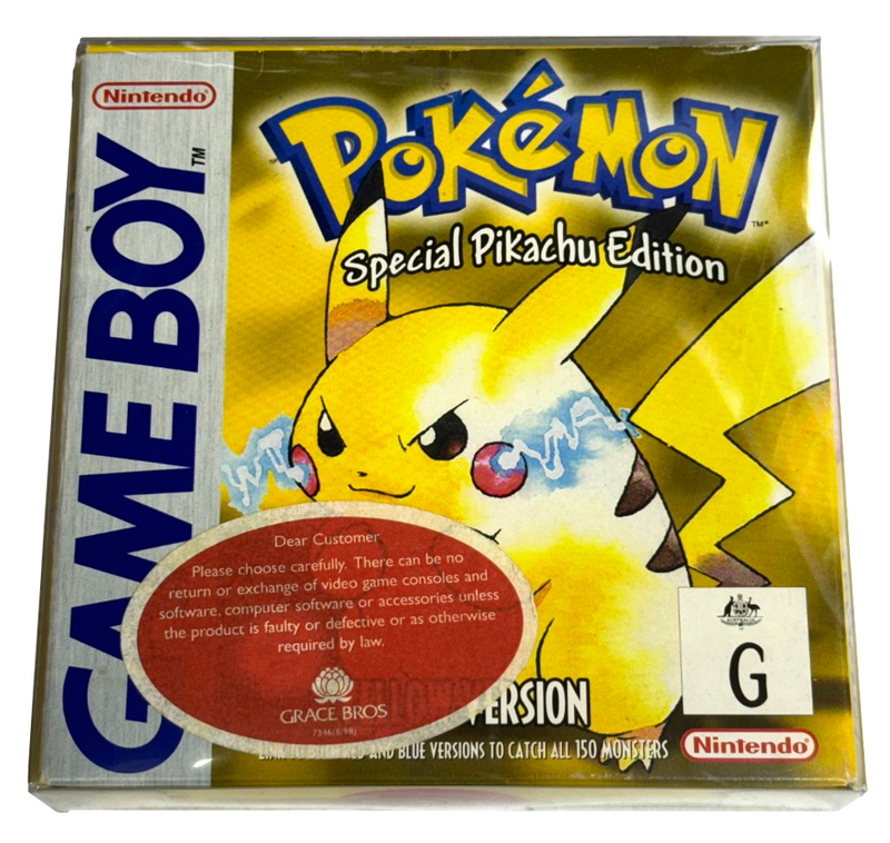 Pokemon Special Pikachu Edition Nintendo Gameboy GB *Complete* Boxed (Preowned)