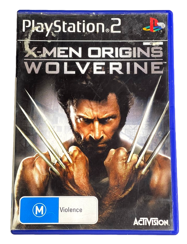 X-Men Origins Wolverine PS2 PAL *Complete* (Preowned)