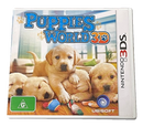 Puppies World 3D Nintendo 3DS 2DS Game  *Complete* (Pre-Owned)