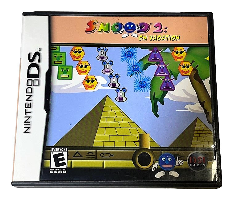 Snood 2: On Vacation Nintendo DS 2DS 3DS Game *Complete* (Pre-Owned)