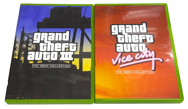Grand Theft Auto Double Pack XBOX Original PAL *Complete*