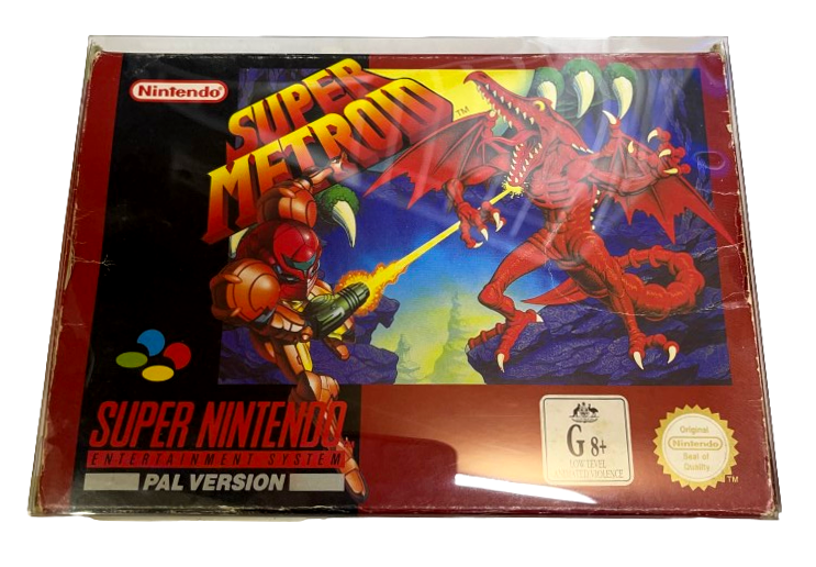 Super Metroid Nintendo SNES Boxed PAL *Complete* (Preowned)