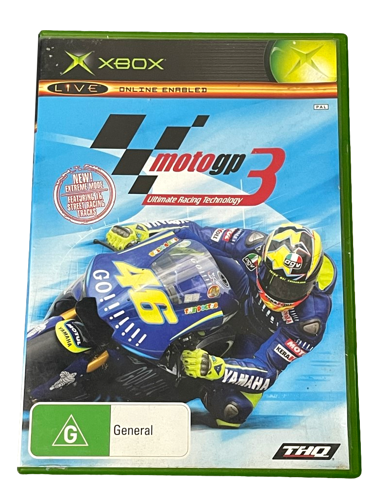 Moto GP 3 XBOX Original PAL *Complete* (Pre-Owned)