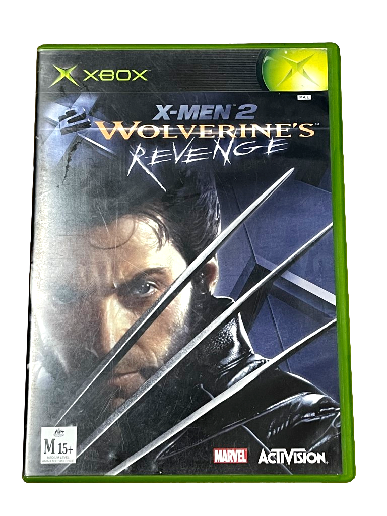 X-Men 2 Wolverine's Revenge XBOX Original PAL *Complete* (Pre-Owned)