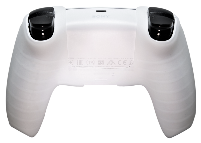 Silicone Cover For PS5 Controller Case Skin - White