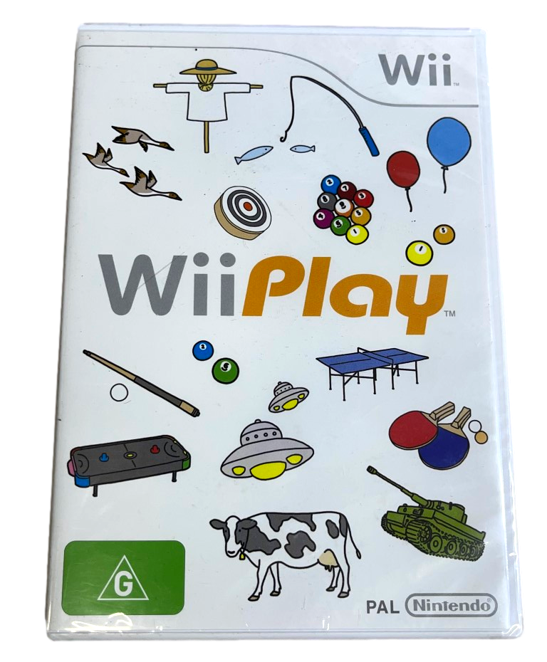 Wii Play Nintendo Wii PAL Wii U Compatible *Sealed*